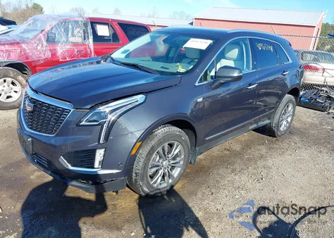 2021 Cadillac Xt5 Awd Premium Luxury из США, поврежденный, VIN 1GYKNDRSXMZ170187